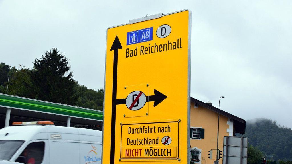 Stau durch Grödig