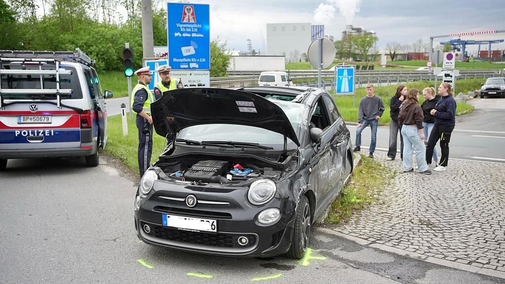 Pkw-Überschlag Europark