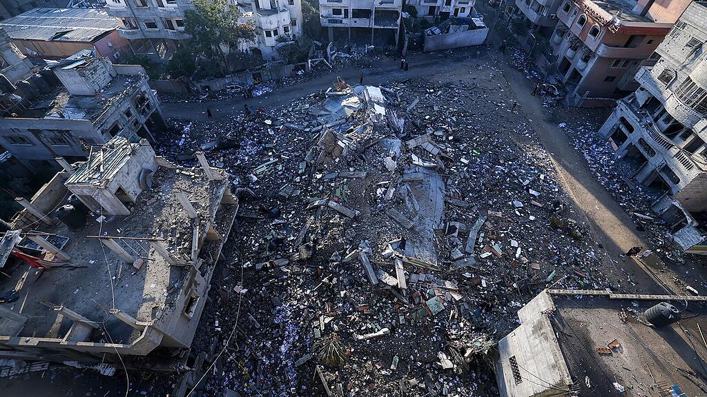 Israelischen Luftangriff im Flüchtlingslager Rafah, 16. Oktober