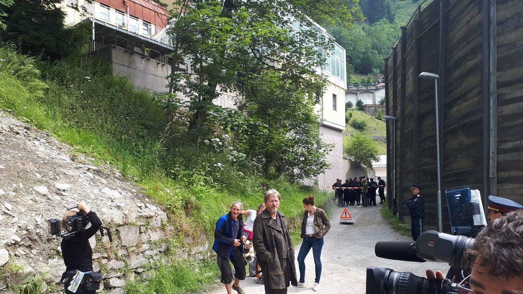 "Die Toten von Salzburg" in Bad Gastein: Dreh