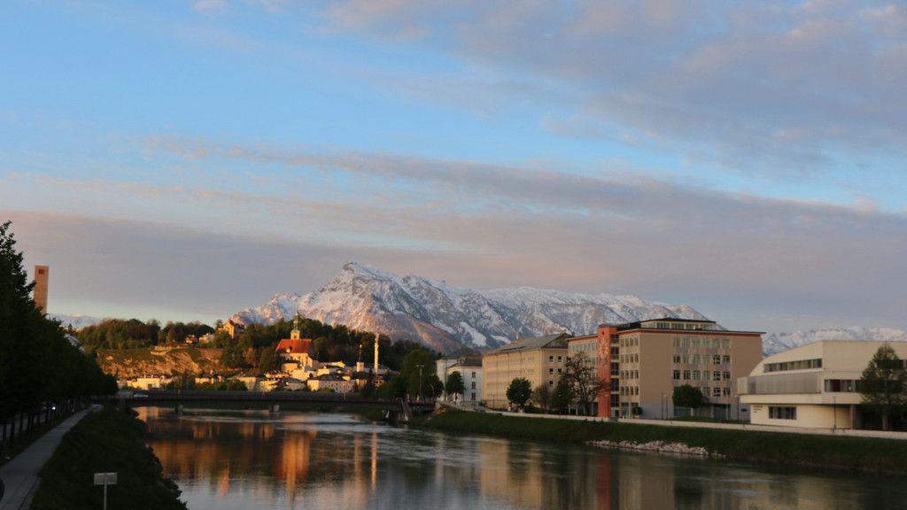Sonniger Donnerstag in Salzburg