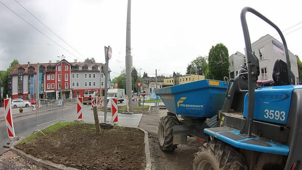 Ederkreuzung: Bauarbeiten laufen
