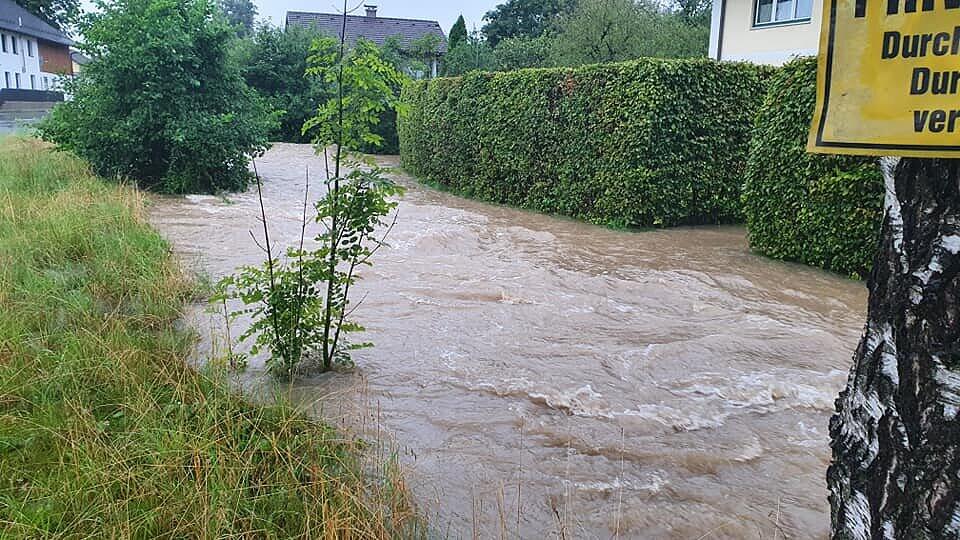 Thalgau, \u00dcberflutungen