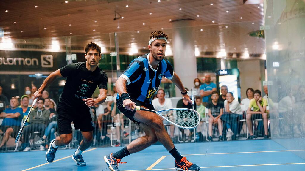 Squash im Europark: Spiele um Halbfinal-Einzug
