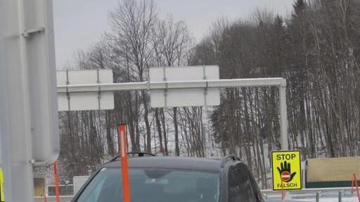 Mondsee: Bilder der Unfallstelle
