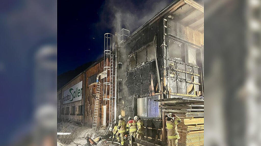 Brand Holzfirma Bad Hofgastein
