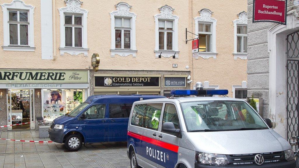 Überfall auf Goldhändler in der Dreifaltigkeitsgasse