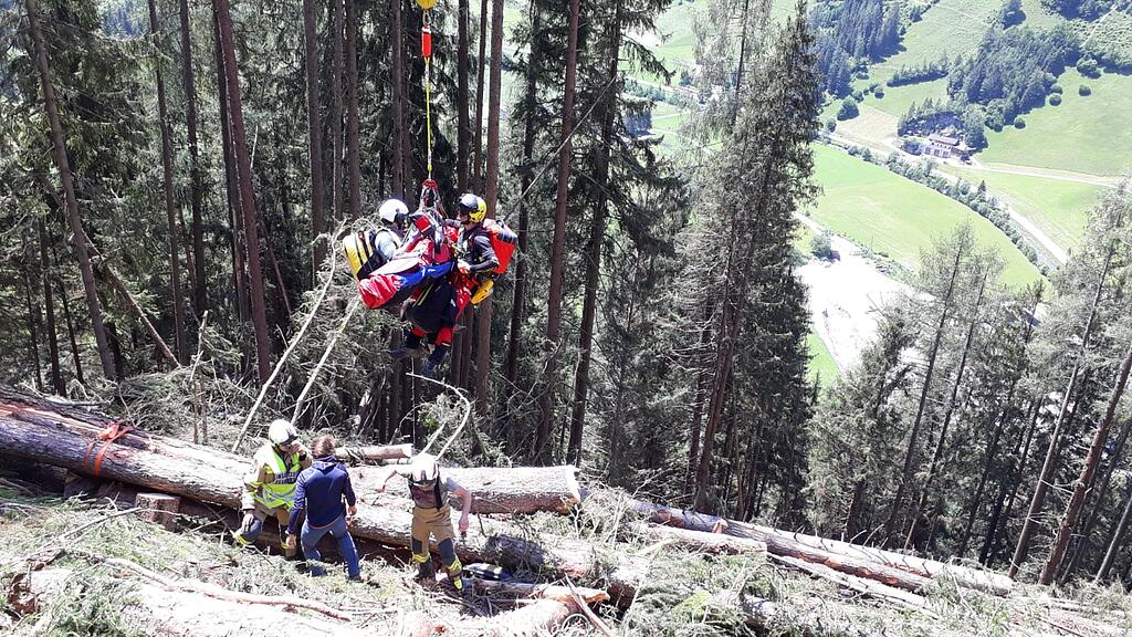 Forstunfall in Rauris