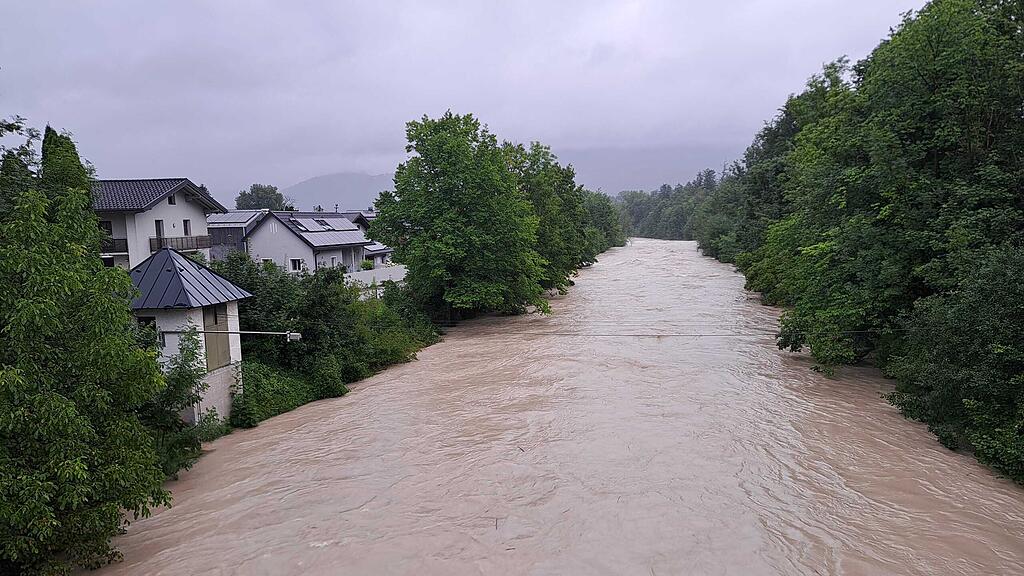 Pegelstand Königsseeache