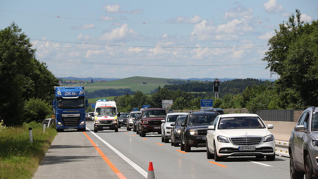 Crash A1 Eugendorf