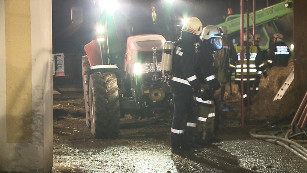 Stadelbrand in Mettmach