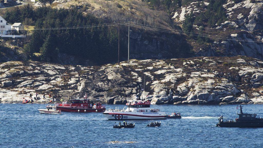 Helikopter-Absturz in Norwegen