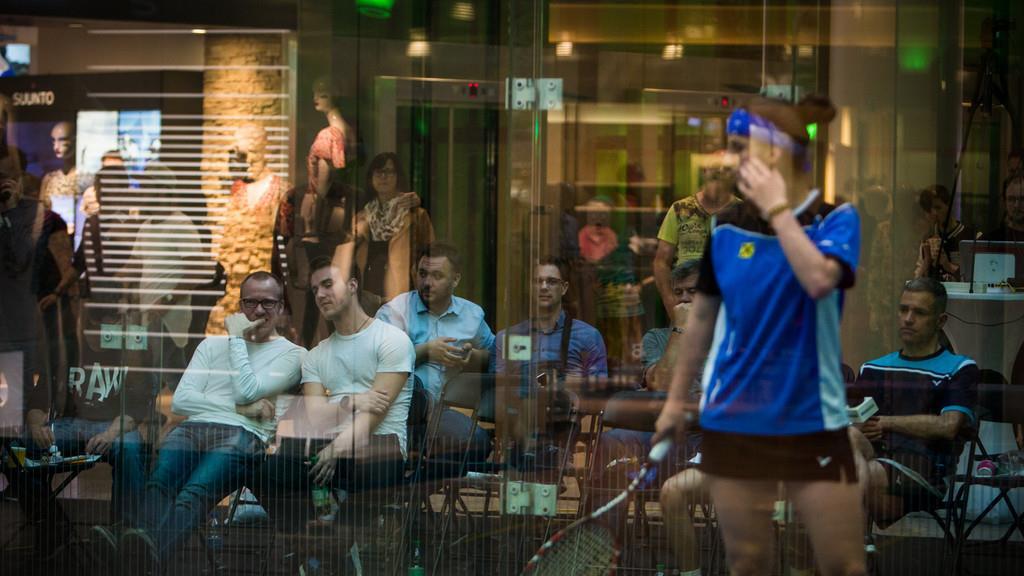 Squash im Europark