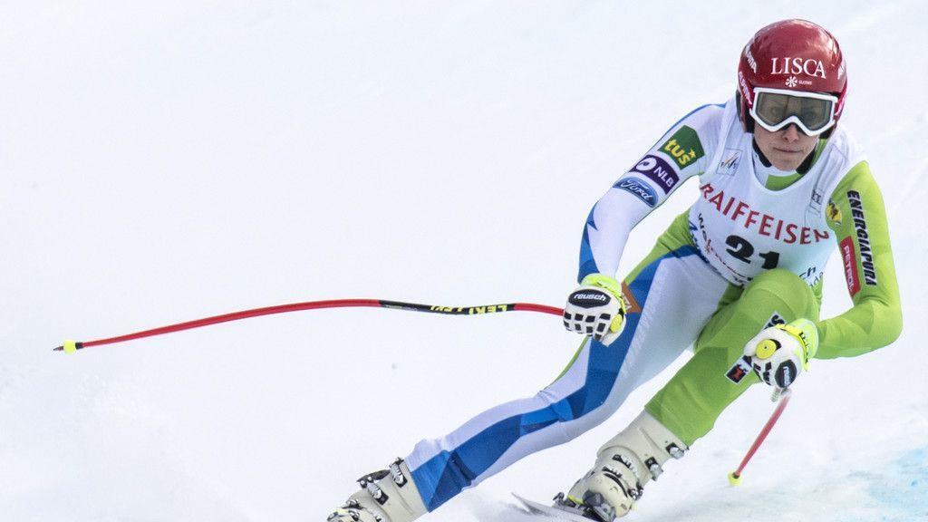 Alpine Kombination: Super-G in Lenzerheide