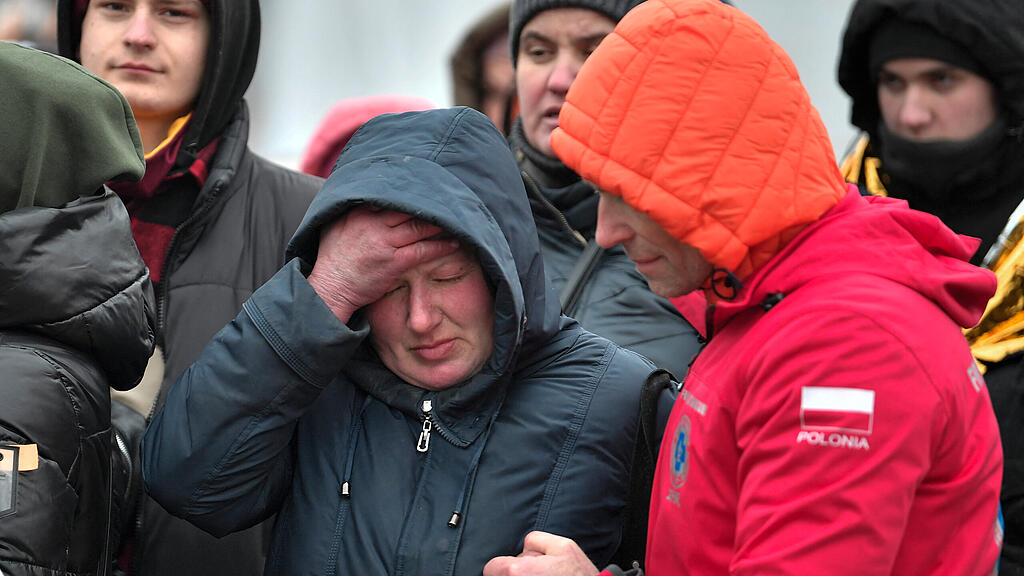 Ukraine-Krieg, Tag 12: Flüchtlinge kommen in Polen an