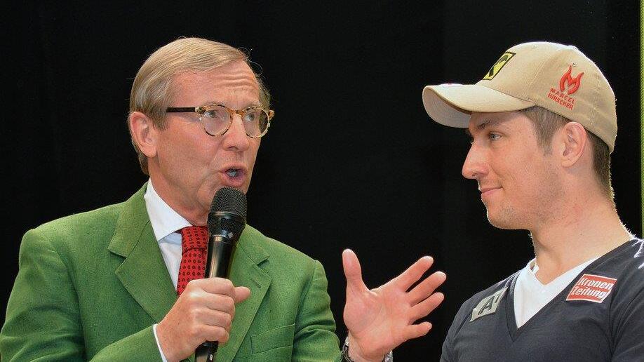 Hirscher-Empfang in Annaberg