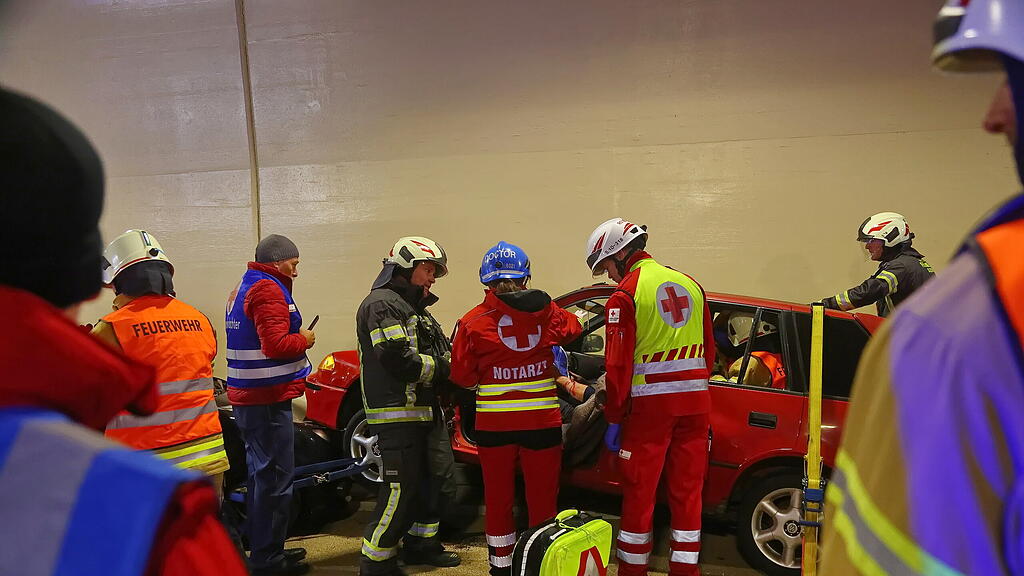 Übung Lieferinger Tunnel