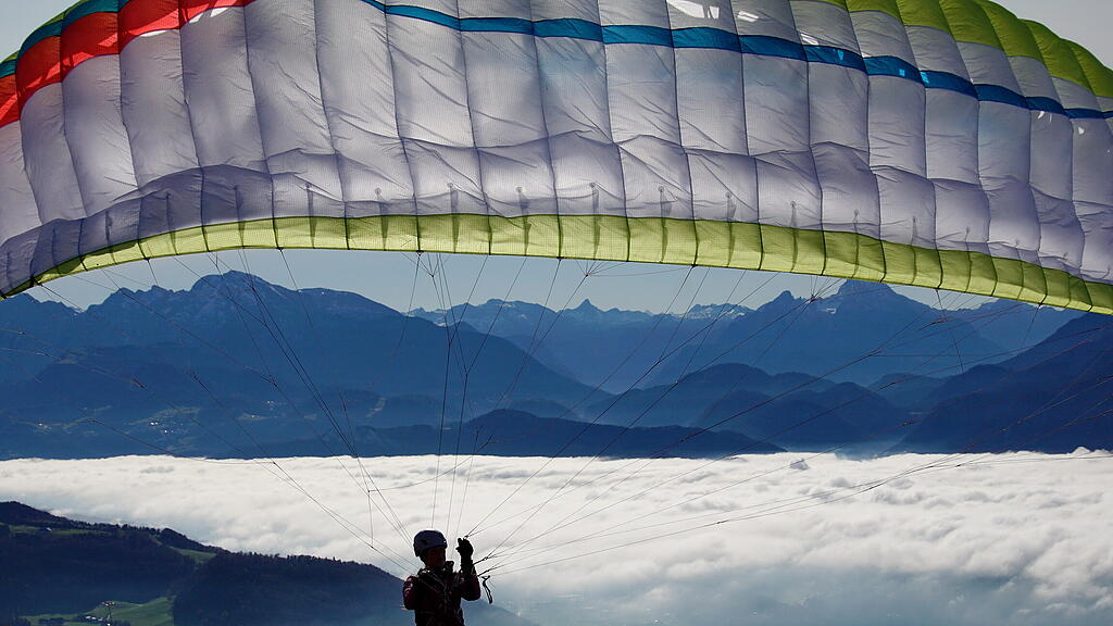 Gaisberg, Herbst, Sonne, Sonnenschein, Ausflug, Paragleiter,