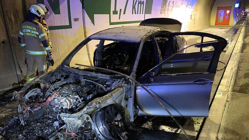 Pkw-Brand Katschbergtunnel