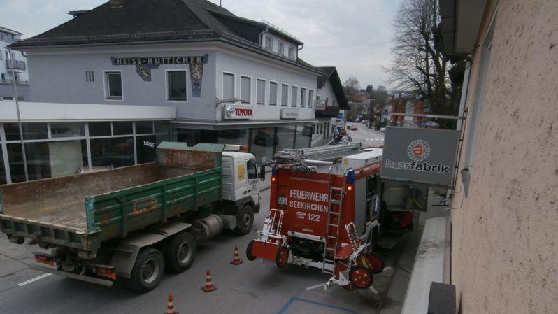 Küchenbrand in Seekirchen