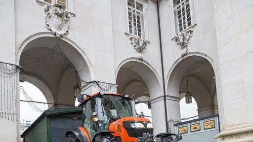 Salzburger Christkindlmarkt 2016: Aufbau gestartet, II