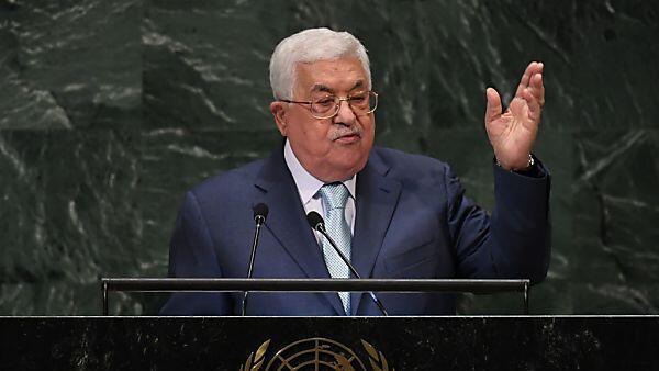 Palästinenserpräsident Abbas kritisierte die USA und Donald Trump