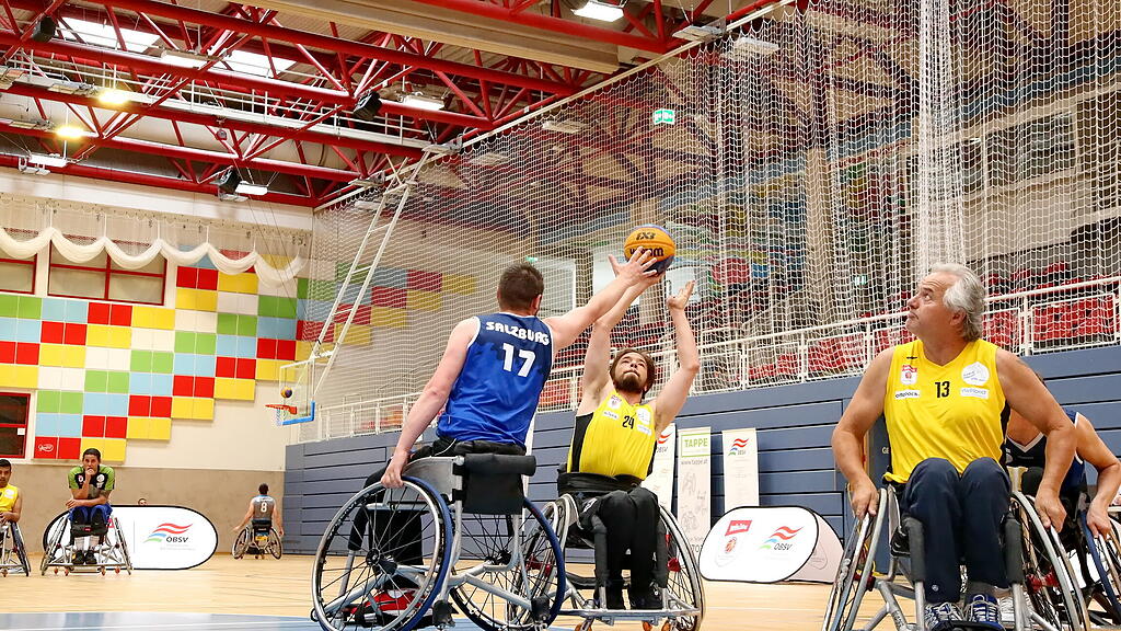 Rollstuhl-Basketball