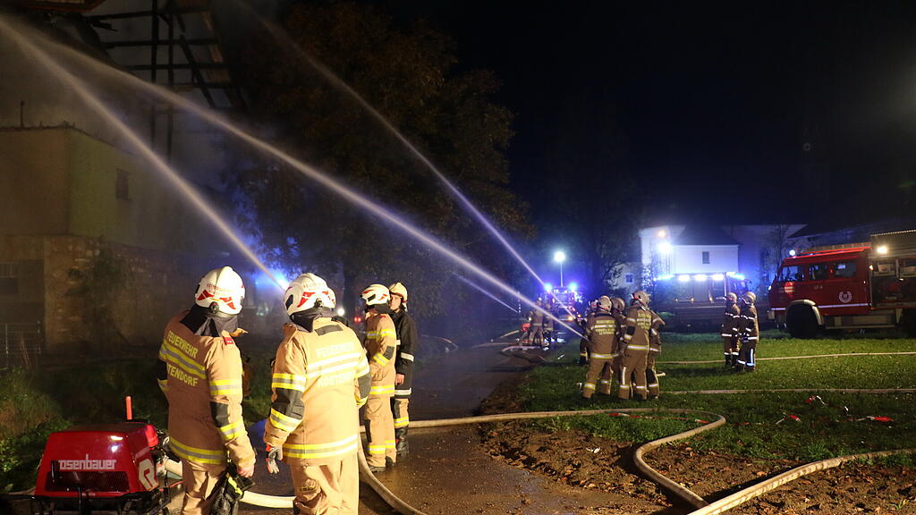 Großbrand Pfongau