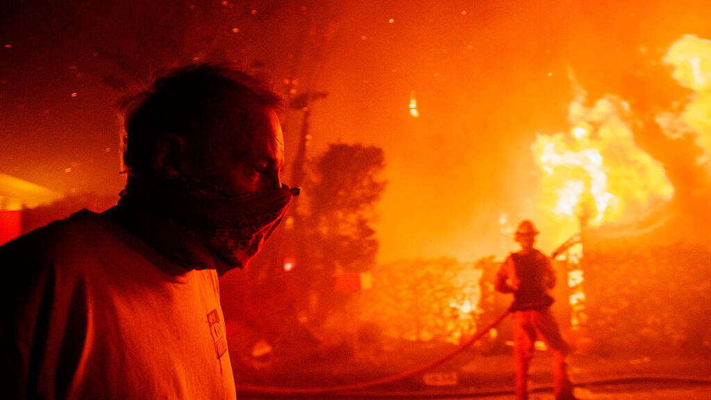 Getty Fire, Kalifornien