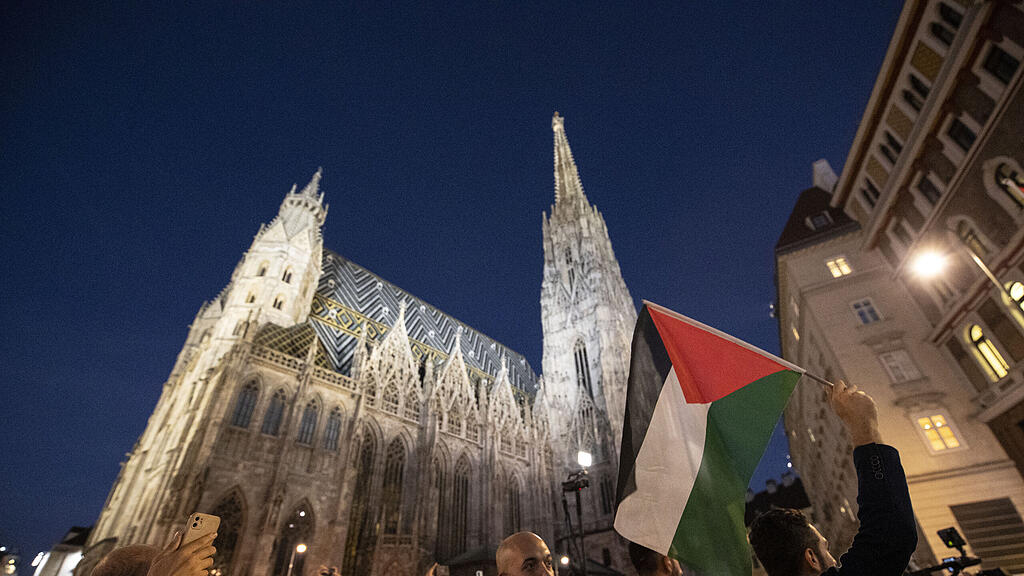 Pro-Pal\u00e4stina-Demo in Wien