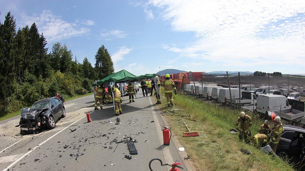 Mehr Bilder der Unfallstelle