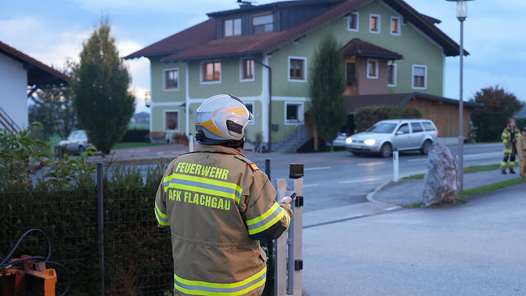 Gefahrgut-Übung in Schleedorf