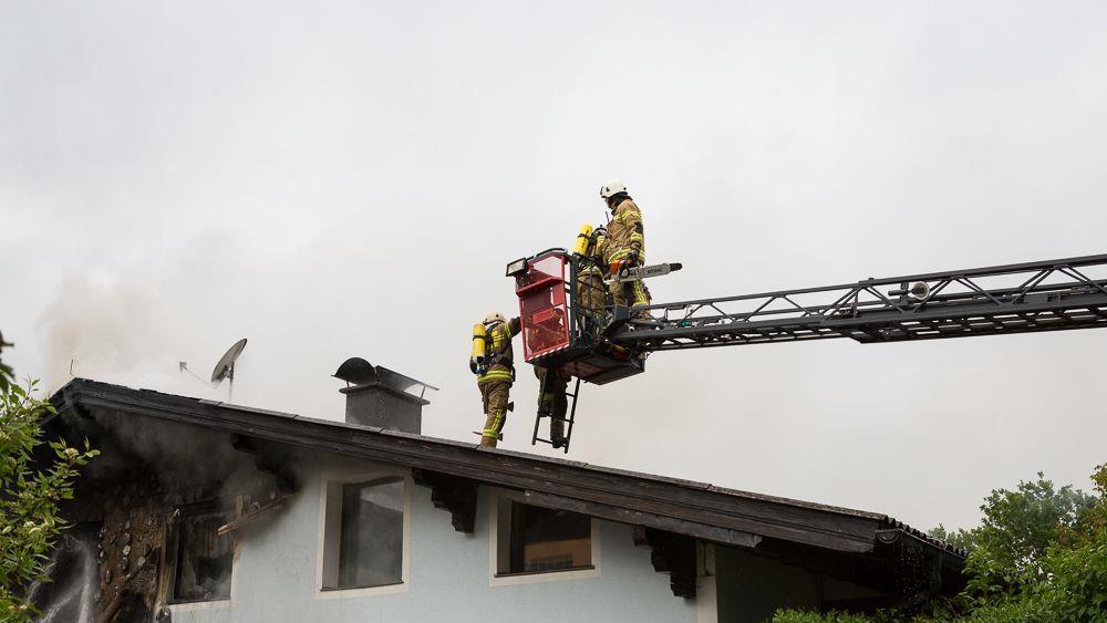 Haus in Neumarkt in Flammen I