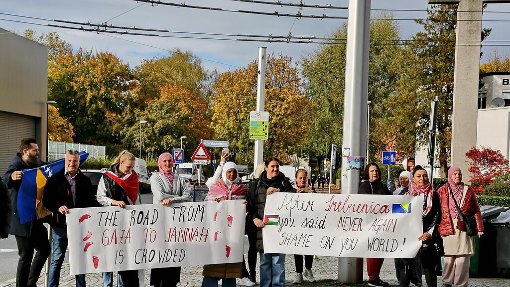 Zweite Palästina-Demo in Salzburg