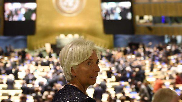 IWF-Chefin Lagarde sieht langsameres Wachstum in Schwellenländern