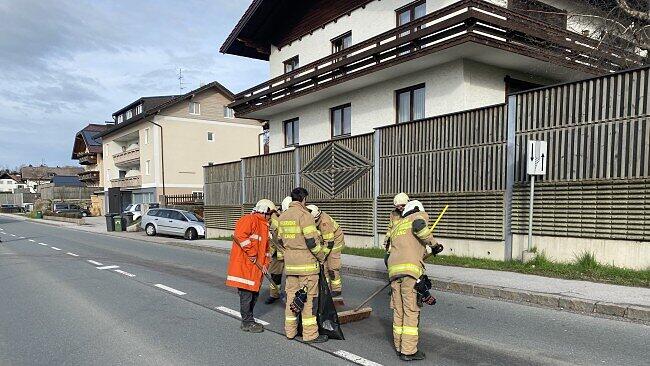 Einsatz Ölspur Hallwang