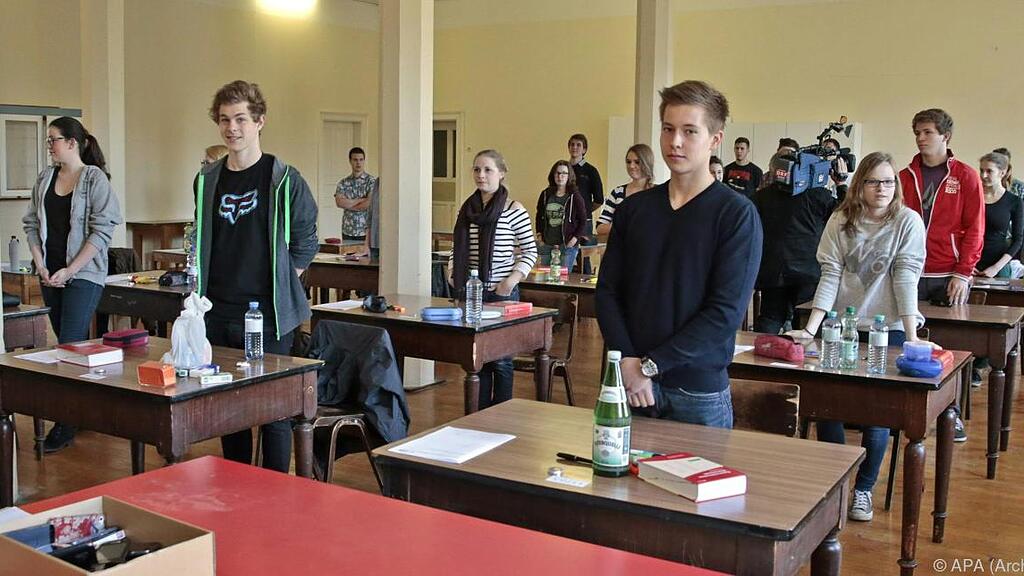 Für die Maturanten wird es ernst - aber kürzer als sonst