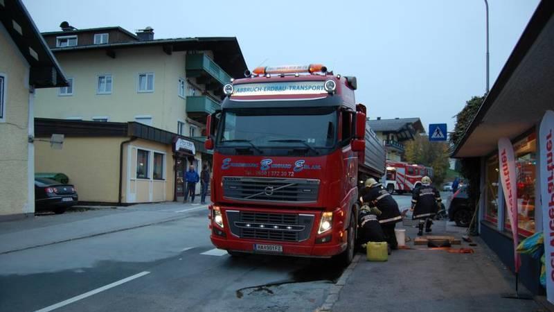 Diesel-Spur in Abtenau