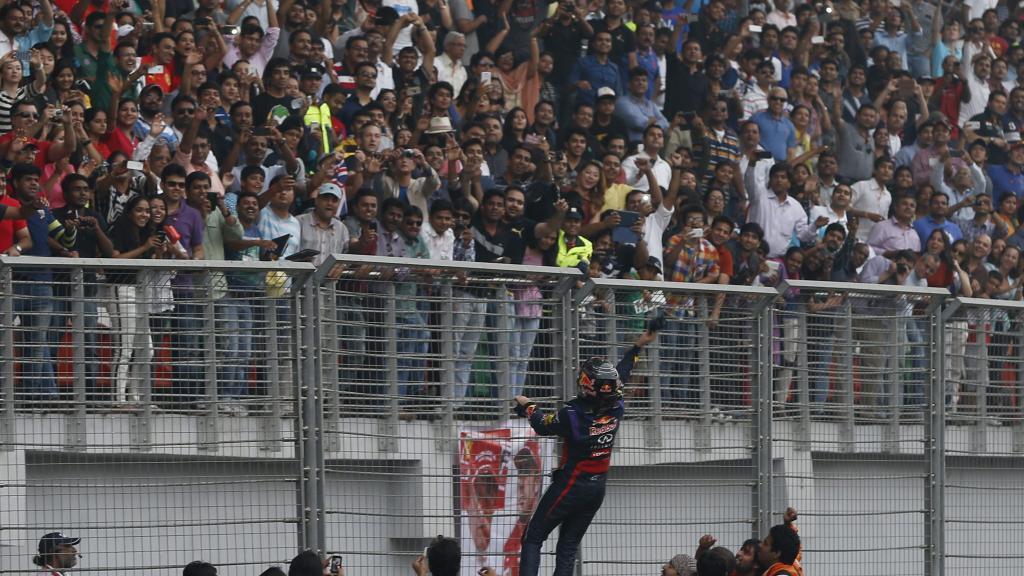 Formel 1: Vettel holte sich mit Sieg in Indien vierten WM-Titel