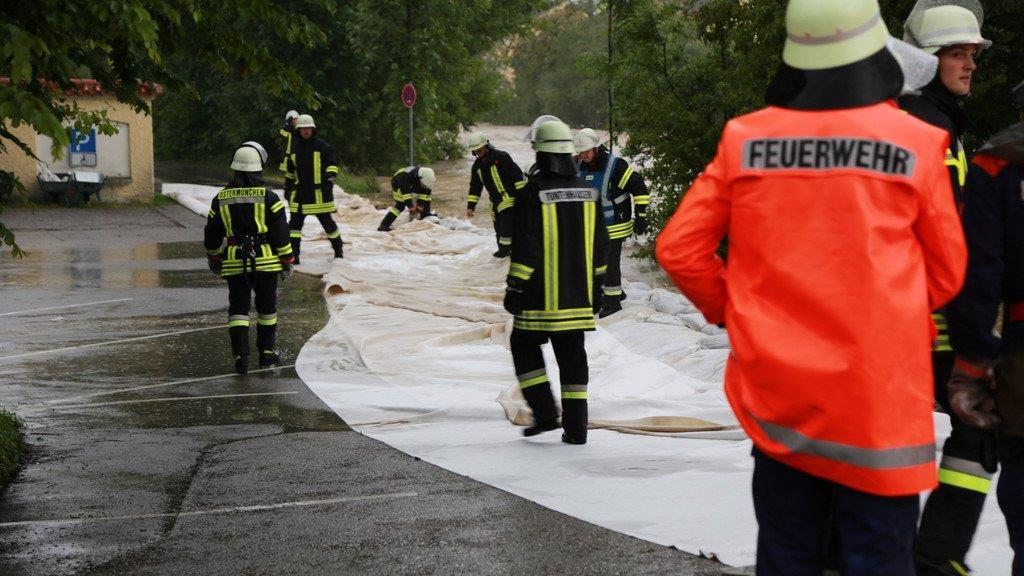 Kolbermoor: Dammbruch verhindert