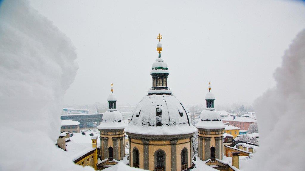 Winterimpressionen aus der Stadt Salzburg