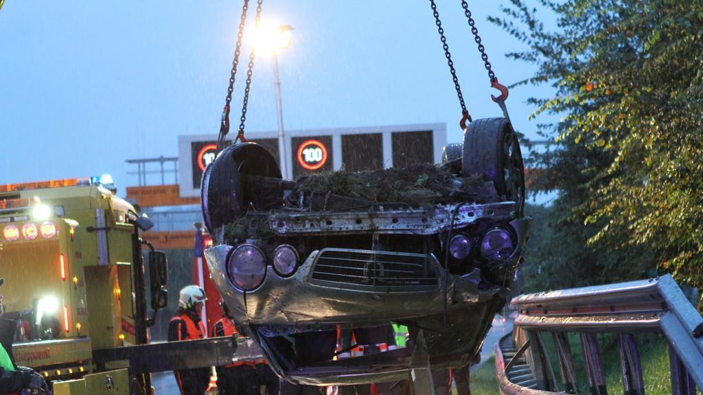 Pkw-Überschlag auf der A1