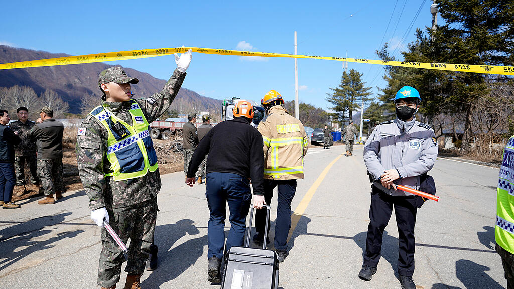 Südkorea militärübung Bomben