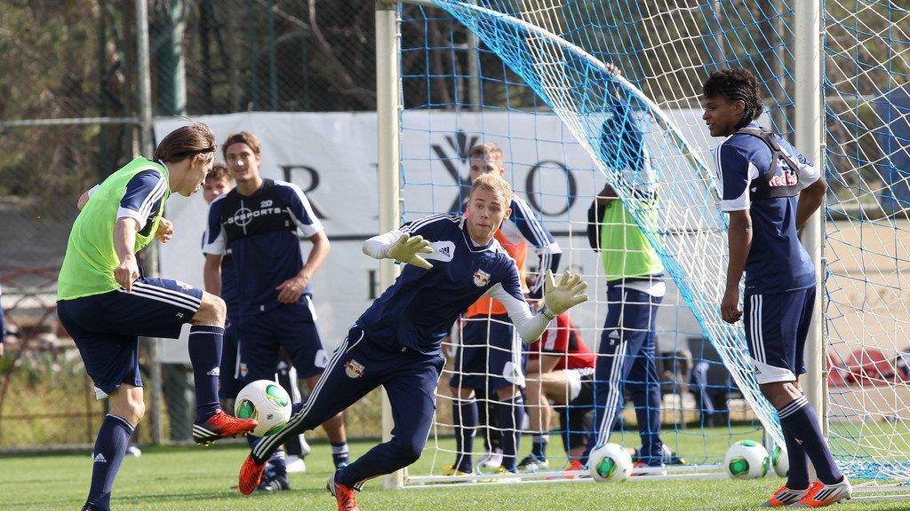 FC Red Bull: Pics vom Trainingslager