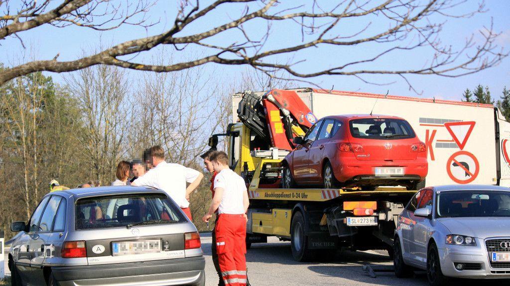 Crash auf der L117, I