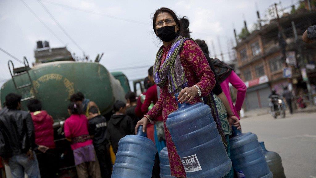 Hilfe nach Erdbeben in Nepal