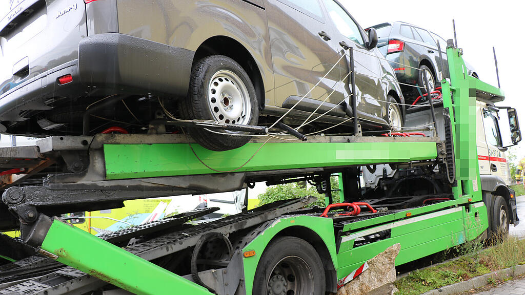 Zug vs. Lkw Seekirchen