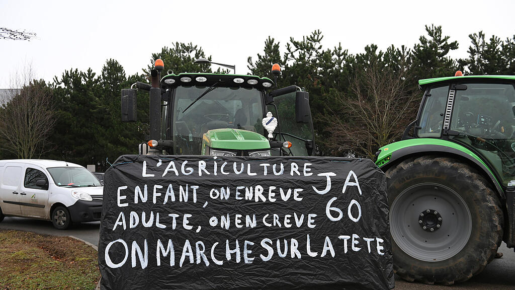 Bauernproteste Frankreich