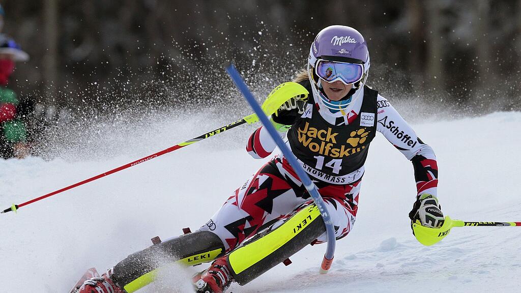 Michaela Kirchgasser fuhr auf Rang sechs.