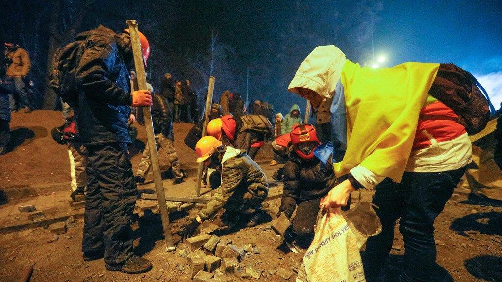 Ausschreitungen in Kiew
